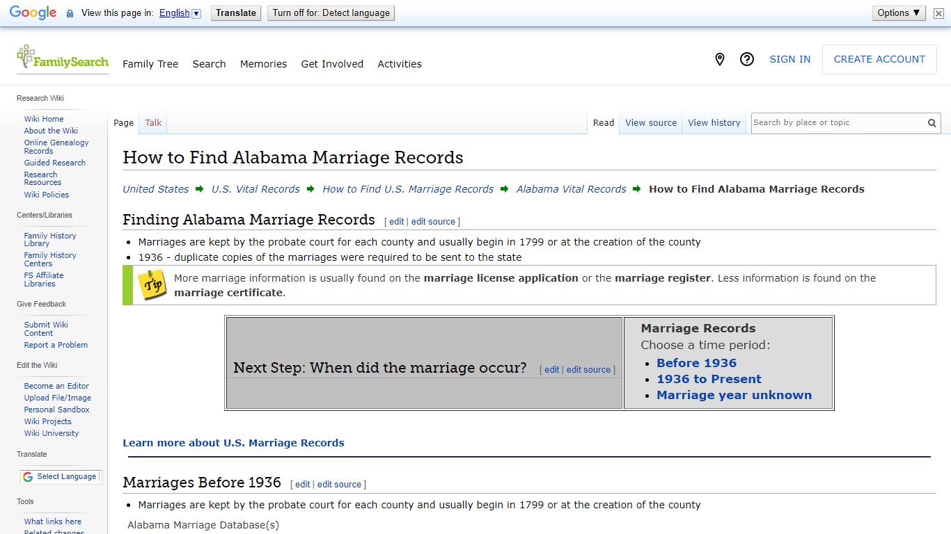 How to Find Alabama Marriage Records • FamilySearch